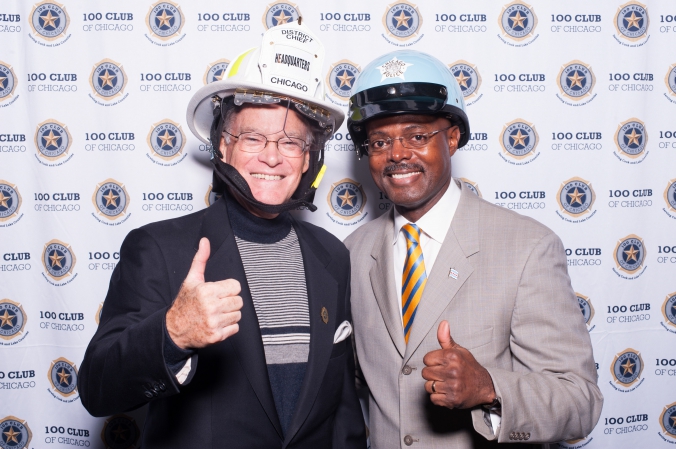 step repeat photobooth 100 club annual fundraiser fire fighter police onsite printing